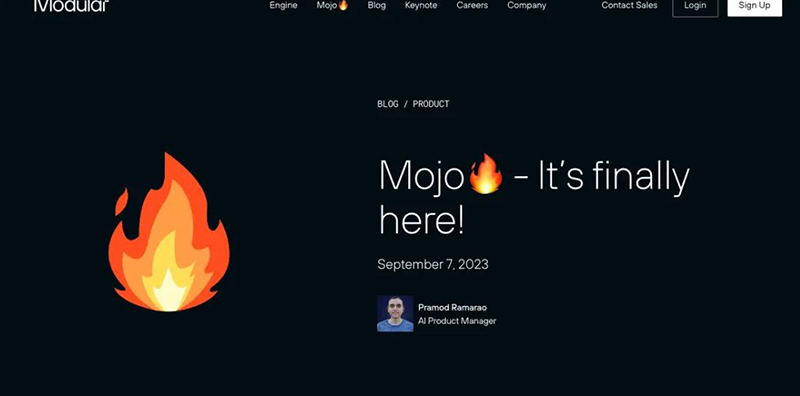 Mojo編程語言正式發(fā)布：比Python快68000倍，Py 圖片
