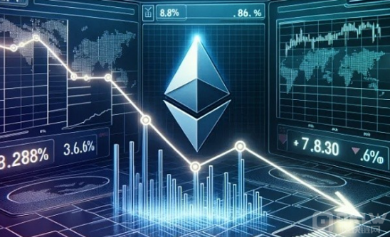 以太坊價(jià)格跌破3200美元支撐位圖片