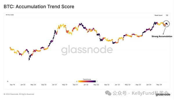 Bitcoin投資者重回長持模式圖片