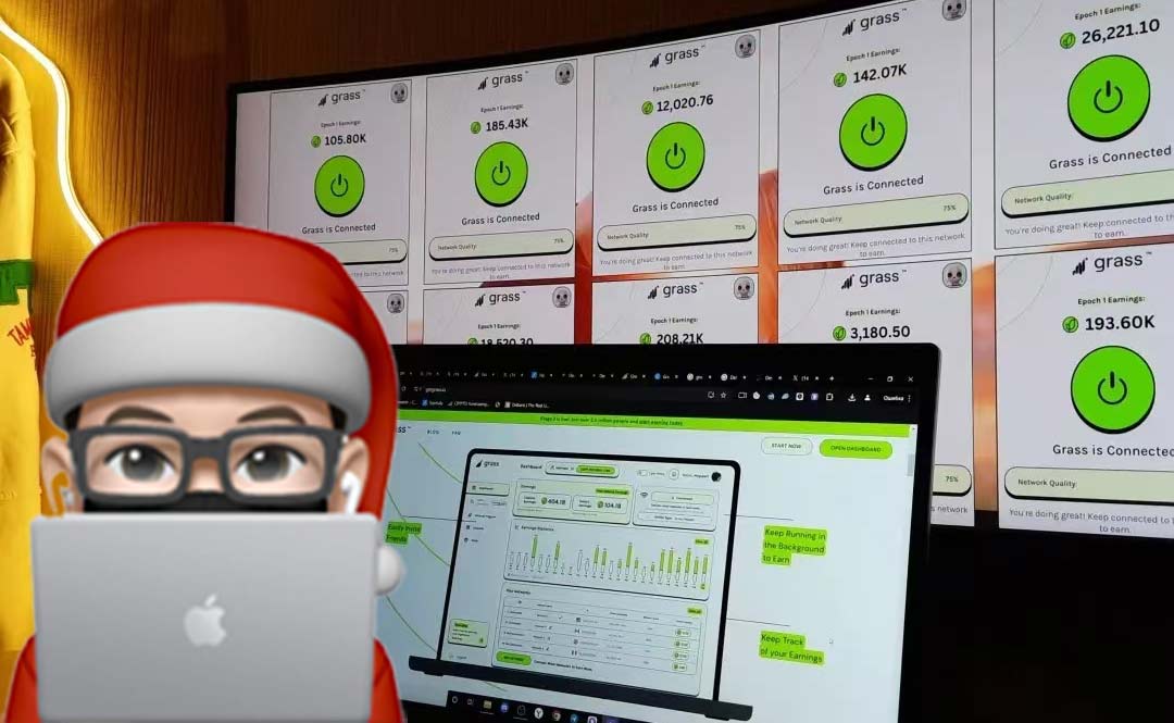 像Grass一樣零成本掛機賺錢，8個巨大潛力Depin 圖片